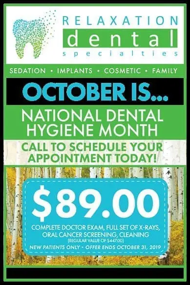 October special Relaxation Dental