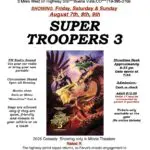 SUPER TROOPERS poster Comanche Drive In Movie Theatre Buena Vista Colorado