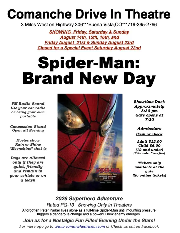 Comanche Drive In SPIDERMAN Jpeg