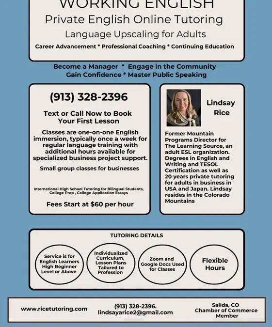 A Language Upscaling Program for Adults