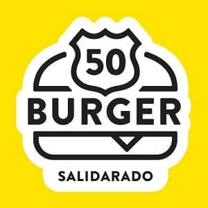 50 Burger logo 1