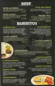 casa calaca beef menu 193x300
