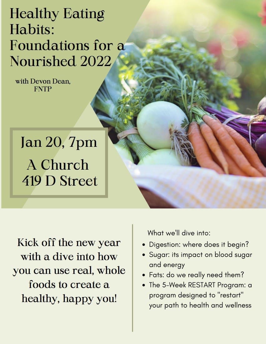 A Church's Gathering: Healthy Eating Habits - Salida Chamber of Commerce