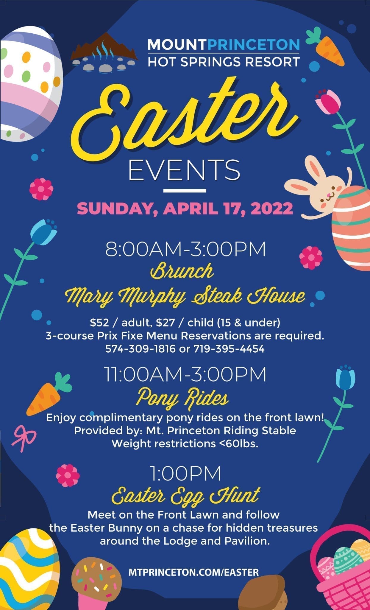 Easter Events at Mt. Princeton Salida Chamber of Commerce